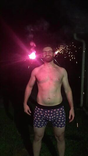 There's going to be fireworks , On the Fourth of July