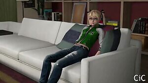 Lisa & Marie having some fun