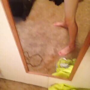 In the mirror