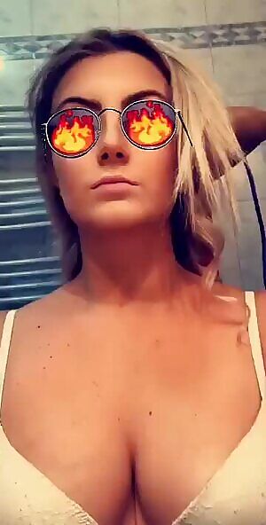 Came to a girl I know while she was dancing and getting ready to go out