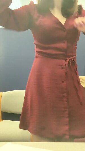 Y’all said you wanted to see what was under my dress 😏