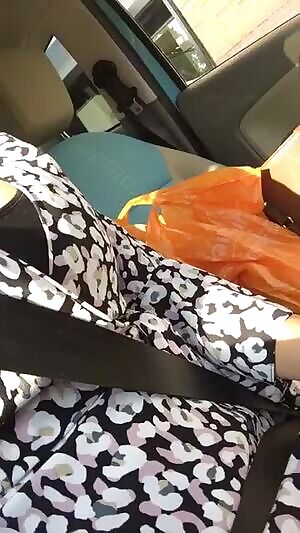 In a car