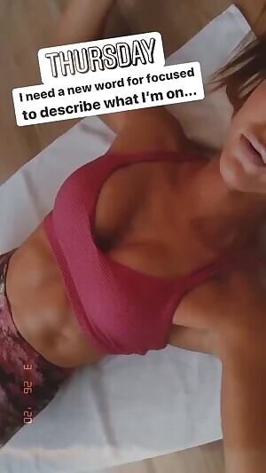 Danielle has been extra thirsty since the quarantine started