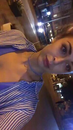 flash with some people around