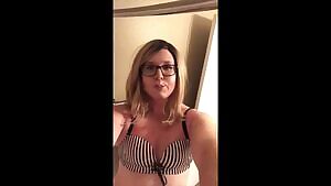 Riding in the bath ;)