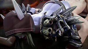Sylvanas riding