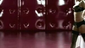 The classic Agent Provocateur ad feat. Kylie Minogue on a mechanical bull