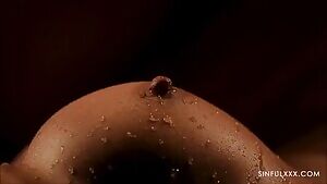 Wet and sensual