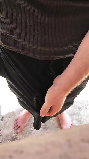 It's a beautiful day to whip my dick out, in slow motion