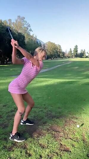 Gabbie golfing and fucking.