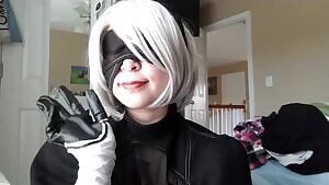Miss Yakuza as YoRHa No.2 Type B GIF by Booty Cosplay