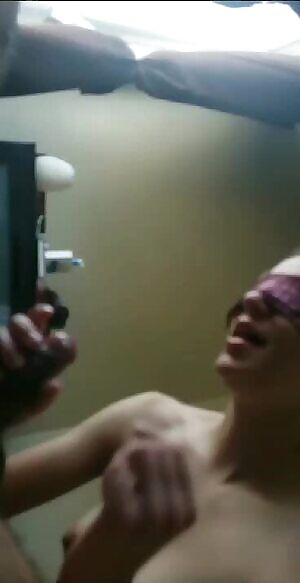 She looks for her gag reflex and finds it