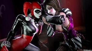 Mad Moxxi and Harley Quinn