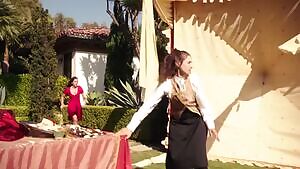 Chloe Bennet Running