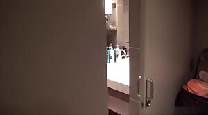 Lucky Cameraman Followed her after the shoot