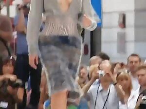 Embarrassed Runway Nipslip