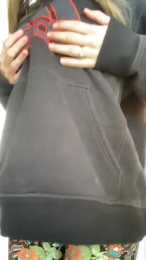 The doorbell caught me of guard