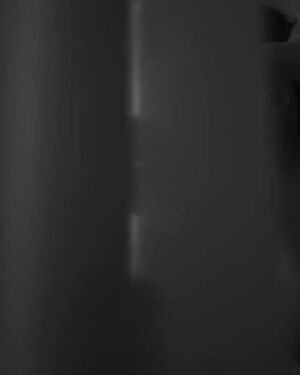 A short black and white video in black lingerie