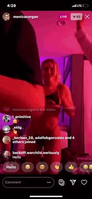 Hanging out with guys in bikini