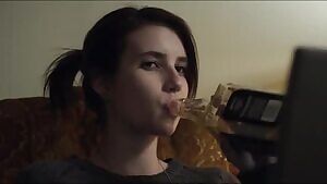 Do you think Emma Roberts looks as adorably disgusted when she's swallowing cum as she does when she's swallowing whiskey?