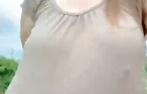 Titties out in the back yard 🤪