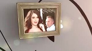 Blonde Slut Babe Allie Nicole Helps Her Stepbro