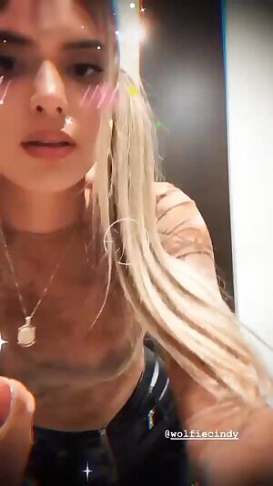 Grinding on her friend