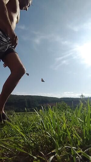 Daddy's n°2 secret to stay fit. Next time naked !!!! kik