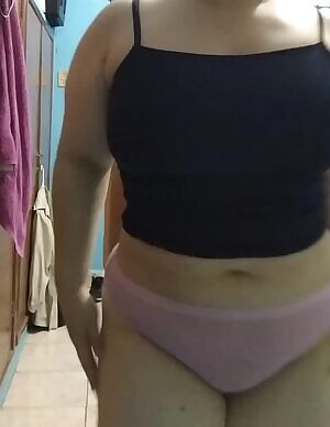 Love getting home and taking my clothes off