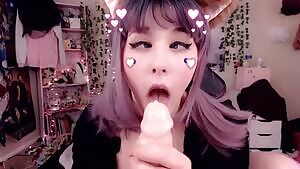 Cummies on my face UwU ]