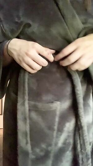 resh out of the shower