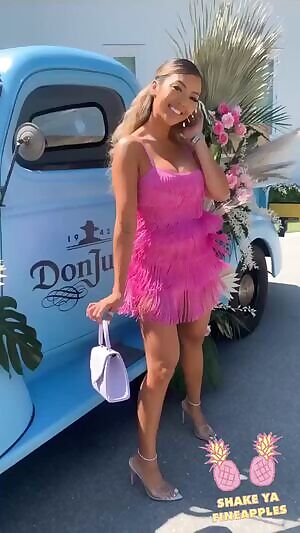 Love how short that dress is