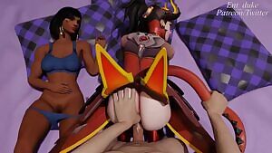 Devil Mercy and Pharah POV