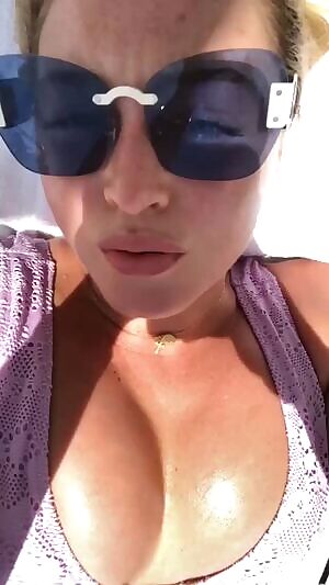 Sweaty in a Bikini