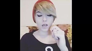 She's on point