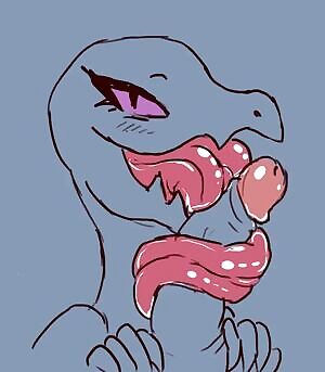 Animation - Salazzle Tonguejob
