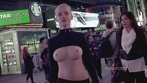 AltBoobWorld in Times Square