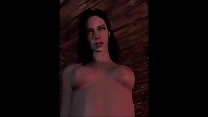 Worshiping Yennefer's cock POV