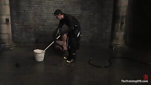 How to wash a bondage slut