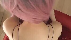 Reslin gets fucked and spanked til she cums