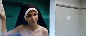 Nun shower scene in A Very Harold & Kumar 3D Christmas