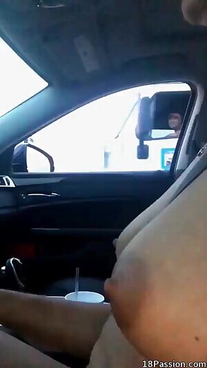 Driving naked and getting the attention of truckers