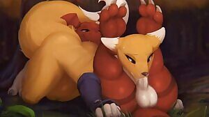 Renamon's Blowjob