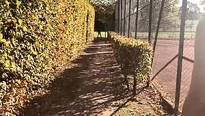 Amateur Teen Public Flash in Park