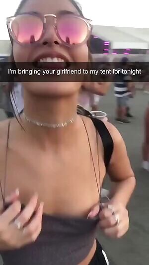 Guess you'll have to sleep in your tent alone..