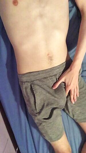 These shorts are fun to bulge in