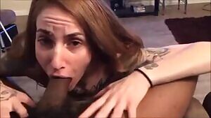 redhead submits to a BBC