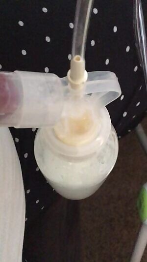 Just a little afternoon pumping