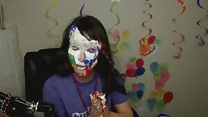 OMGitsfirefoxx at the end of a birthday Twitch stream