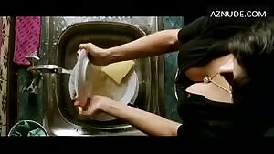 Penelope Cruz and her utensils in Volver